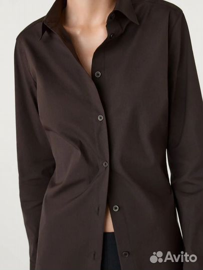 New Рубашка Massimo dutti стрейч M Испания