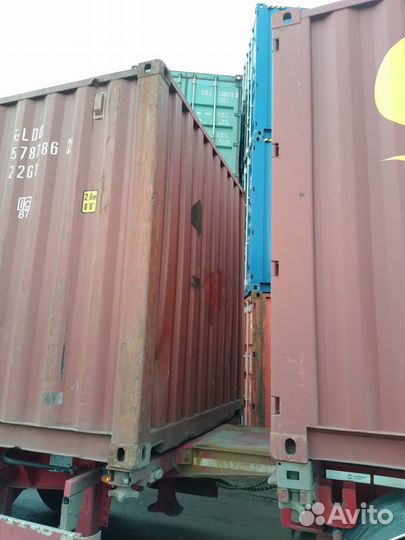 Морской контейнер 20 футов бу в Санкт-Петербурге