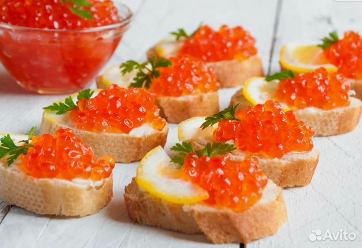 Икра красная (форелевая), ястык