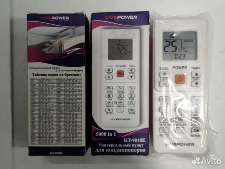 Пульт для кондиционера универсальный