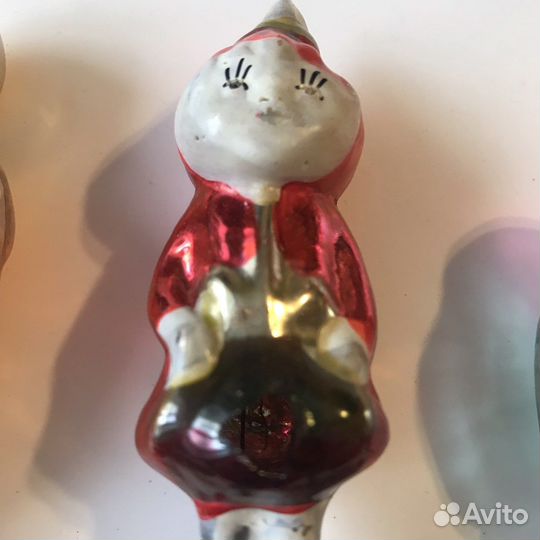 Новогодние игрушки СССР на прищепке