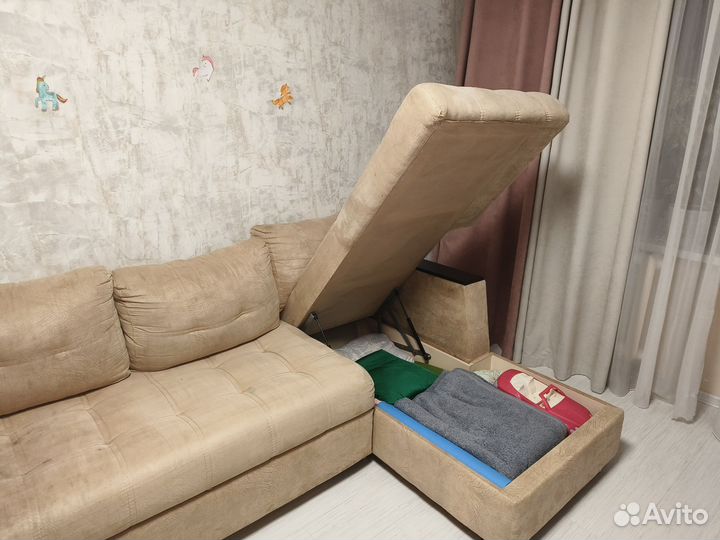 Угловой диван бу