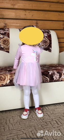Платье для девочки 86