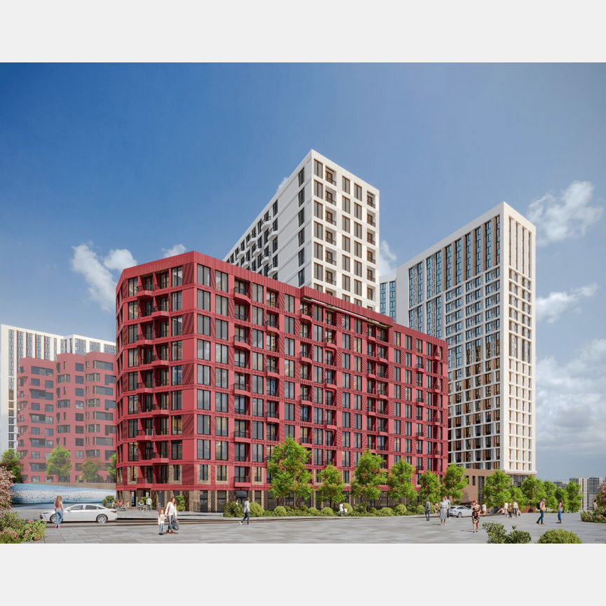 2-к. квартира, 48,1 м², 18/22 эт.