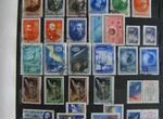 Почтовые марки СССР в альбоме (Космос )