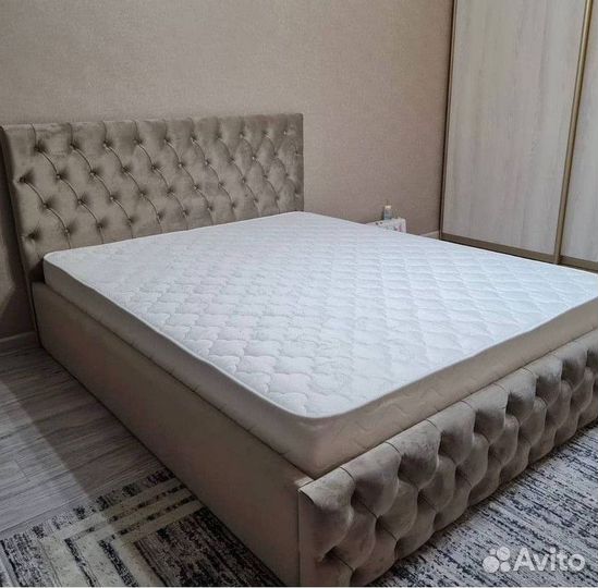 Кровать двуспальная. Гарантия 18 мес