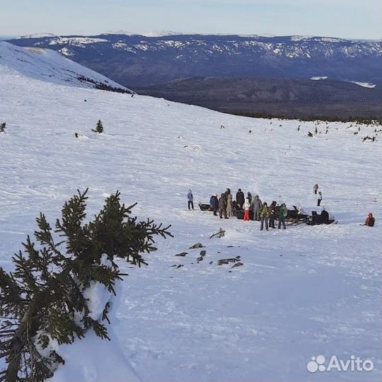 Тур из Уфы Иремель на снегоходах Башкирия