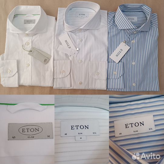 Рубашка Eton,ворот 40,новые