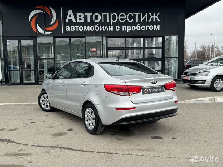 Kia Rio 1.4 МТ, 2015, 125 164 км