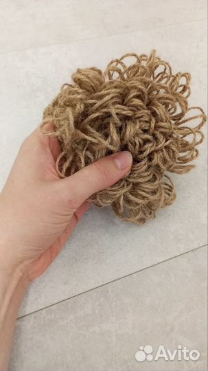 Мочалка из джута