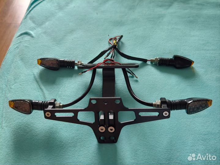 Универсальное крепление номера мотоцикла