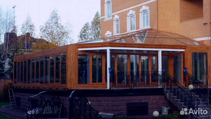 Остекление беседок, веранд, террас