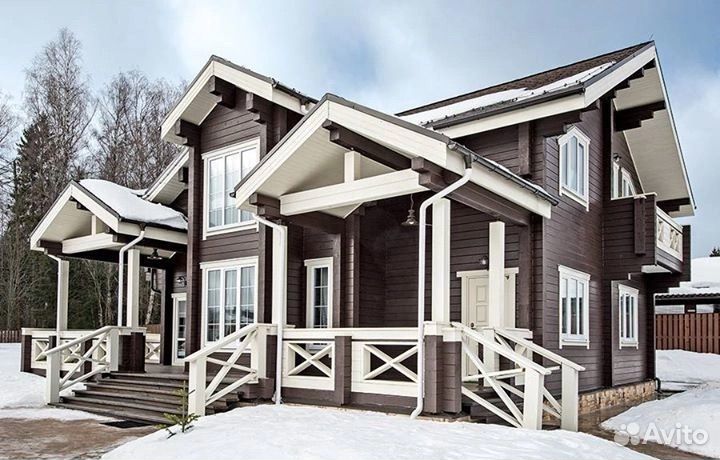 Строительство домов из бруса