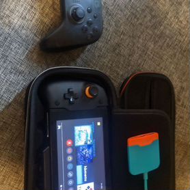 Nintendo switch rev 1 прошитая 128gb sd card