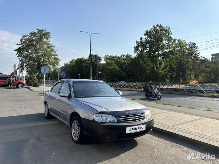 Kia Spectra 1.6 МТ, 2004, 200 000 км