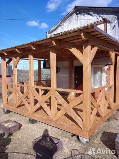 Веранда, беседка