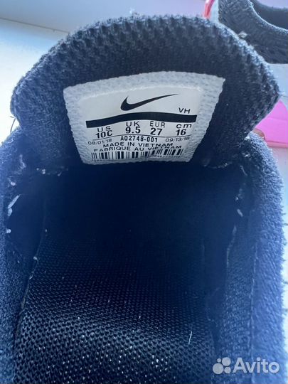 Кроссовки nike air детские