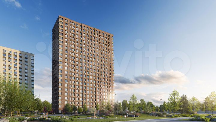 1-к. апартаменты, 34 м², 11/23 эт.