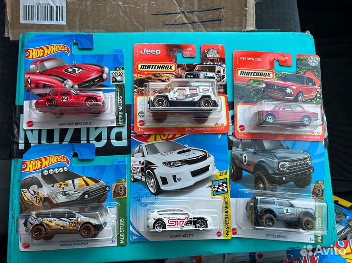 Hot wheels и matchbox