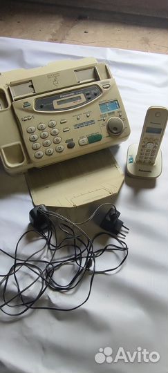 Телефон факс panasonic