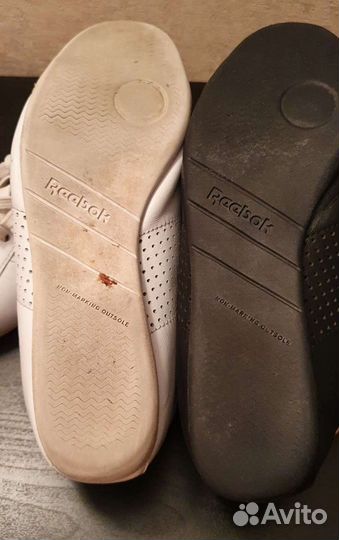 Кеды reebok женские 37 б/у кожа