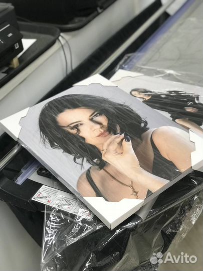 Печать фото на холсте, портреты и картины