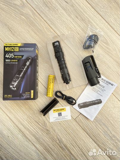 Фонарь Nitecore mh12se (Новый)