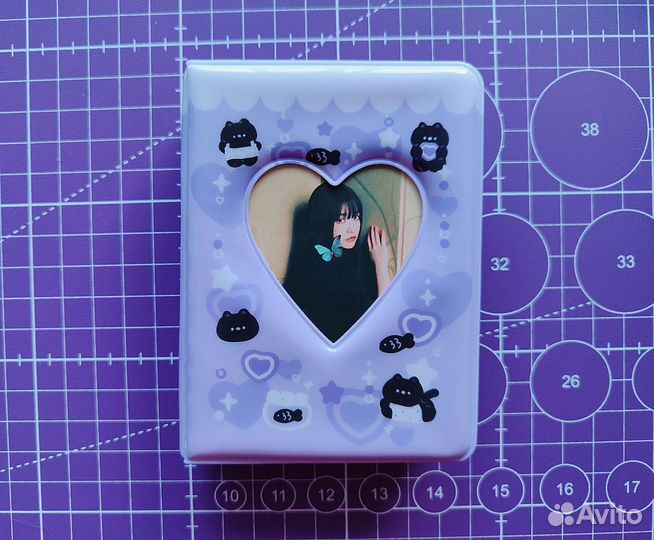 Биндер для k-pop карт + 20 карт