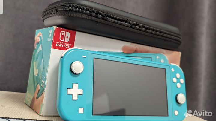 Nintendo switch lite прошитая 128gb
