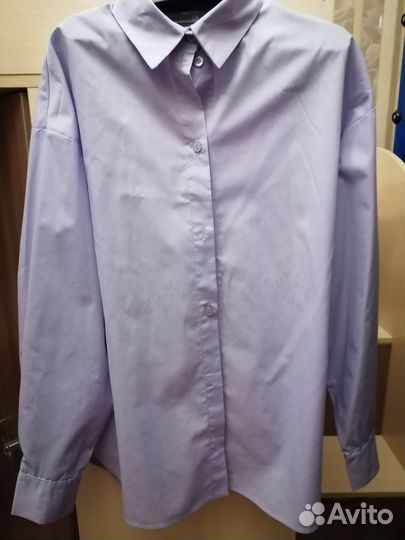 Рубашка оверсайз 48р