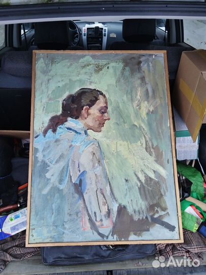 Картина маслом на холсте. Этюд