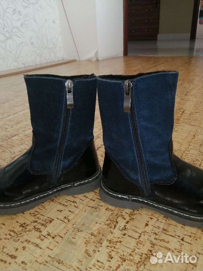 Сапоги на девочку 25