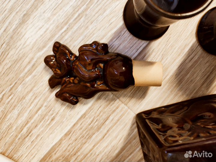 Набор рюмок. Керамика. Новый. Винтаж. Якутия