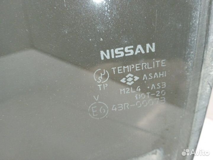 Стекло двери задней левой Nissan Murano Z50