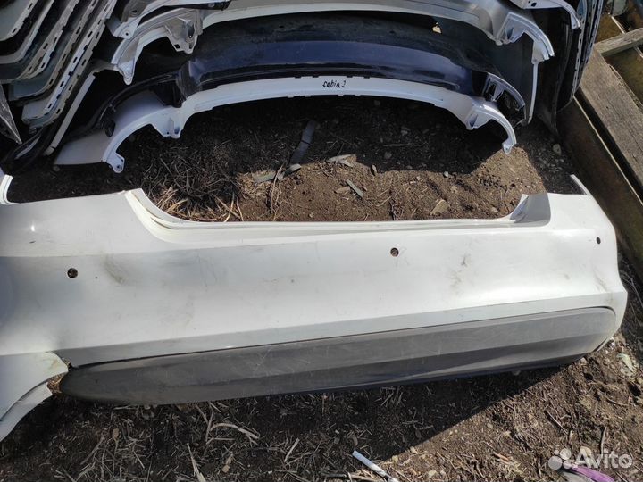 Бампер задний Skoda Rapid 2012- (60U807421B)