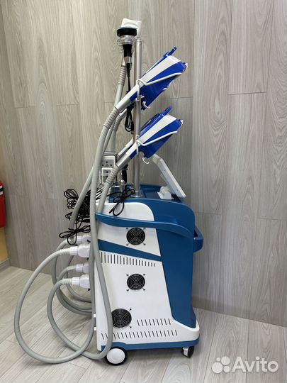 Аппарат для криолиполиза cryo S360 кавитация, рф-лифтинг, лазерный липолиз