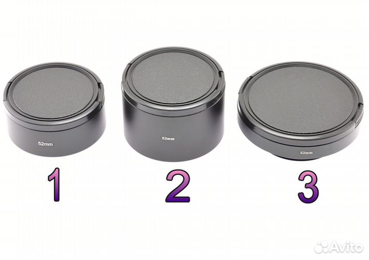 Набор чистки матрицы и объектива, Бленды, кольца