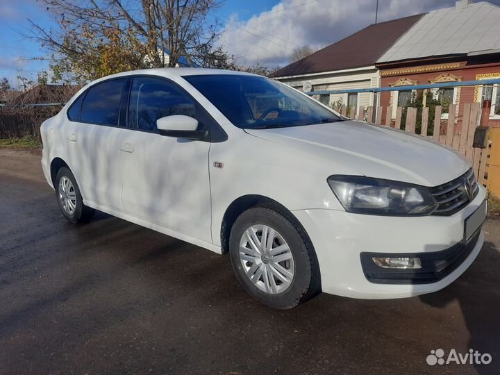 Volkswagen Polo 1.6 МТ, 2017, 133 000 км