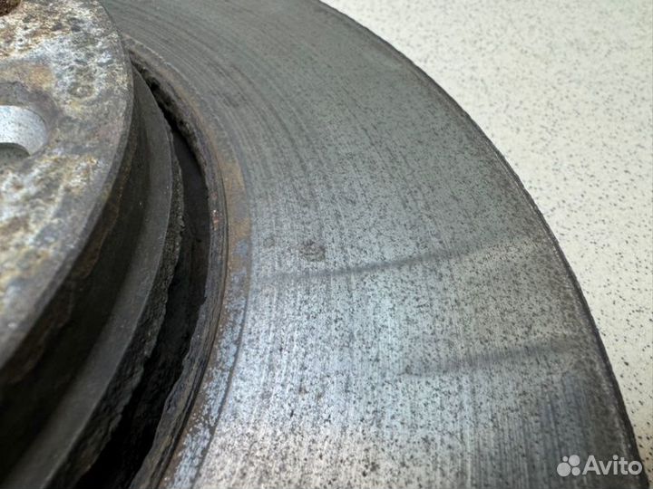 Диск тормозной передний вентилируемый левый Nissan