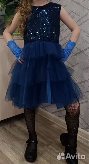 Платье для девочки 122 128
