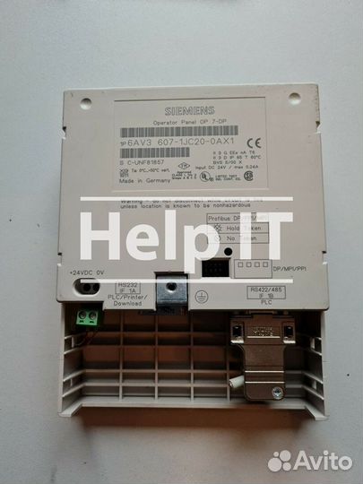 Панель оператора Siemens 6AV3 607-1JC20-0AX1
