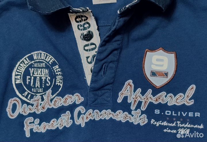 S. Oliver XL длинный рукав поло мужское