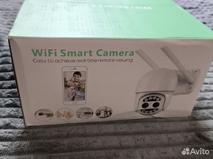 Уличная поворотная wifi камера