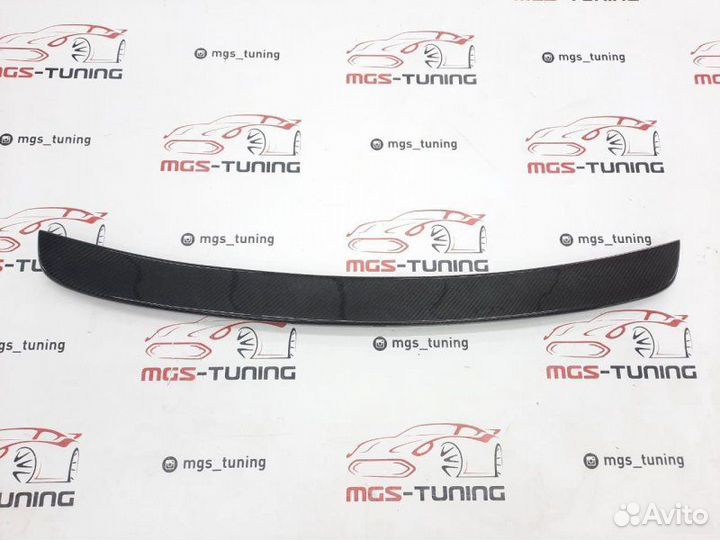 Спойлер на стекло M-Perfomance BMW X5 F15 Карбон