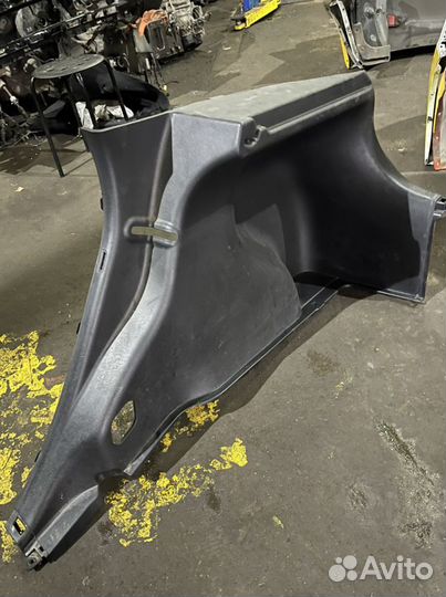 Обшивка багажника hyundai solaris hatchback