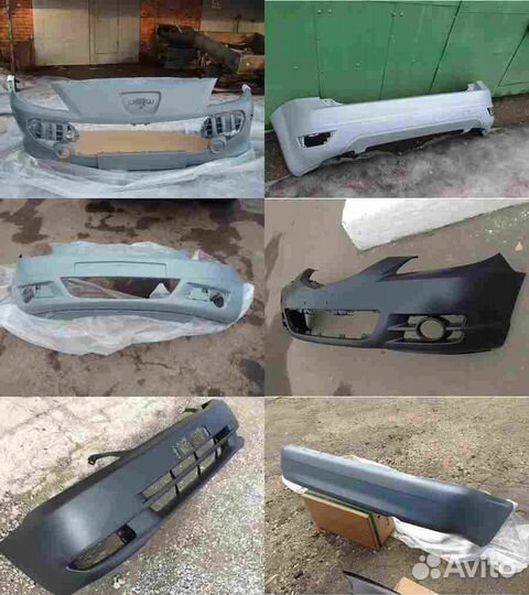 Бампер задний renault clio/symbol 01-05