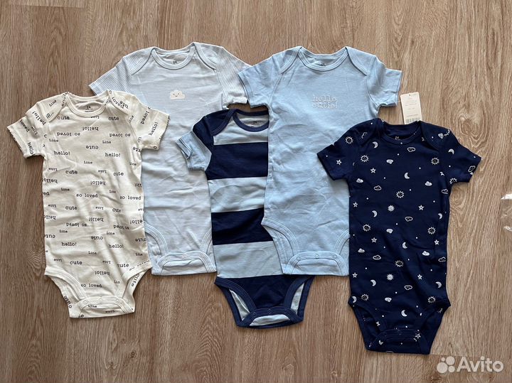 Боди с коротким рукавом новые