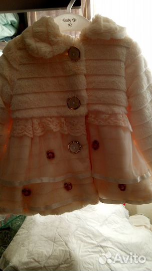 Болеро шубка 2-2,5 года