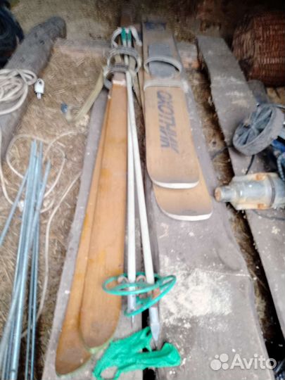 Охотничьи лыжи, военные