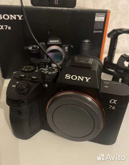 Sony a7 iii body, 7m3 фотоаппарат+клетка